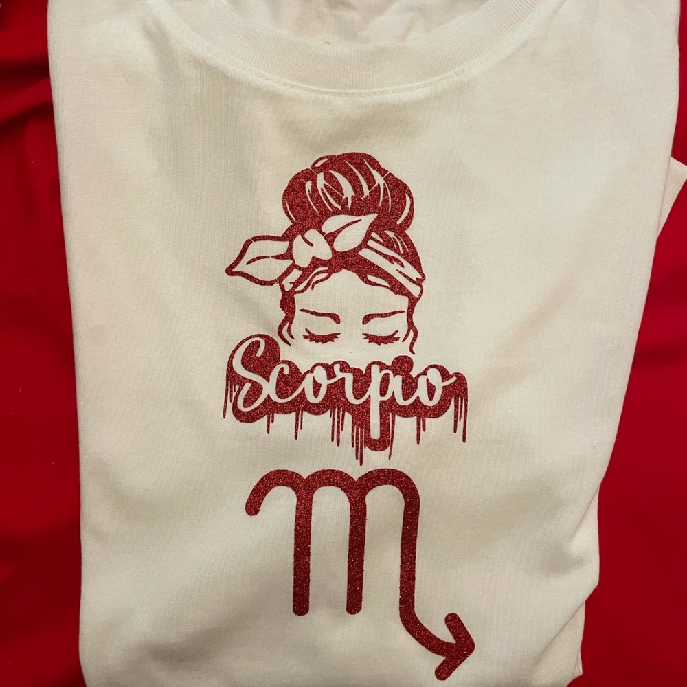 Women’s scorpio custom tshirt